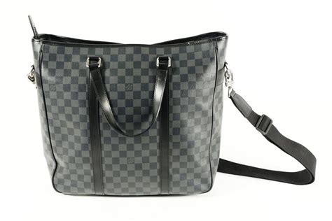 black and grey checkered louis vuitton bag|More.